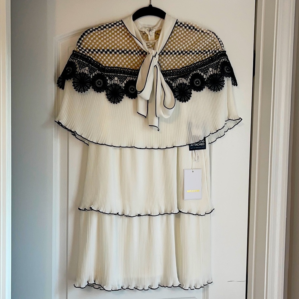 Self-Portrait short dress